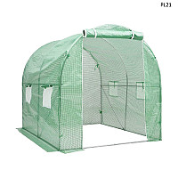 Μικρό θερμοκήπιο πολυτούνελ με μεταλλικό σκελετό 2x2x2m – PL21